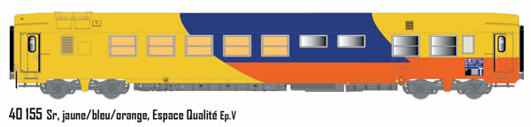 LS Models 40155 - Passenger Coach Gril Express Sr “Espace Qualité”